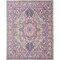 Homeroots 8 x 10 ft. Light Gray & Pink Medallion Area Rug 385498 - alternate 7